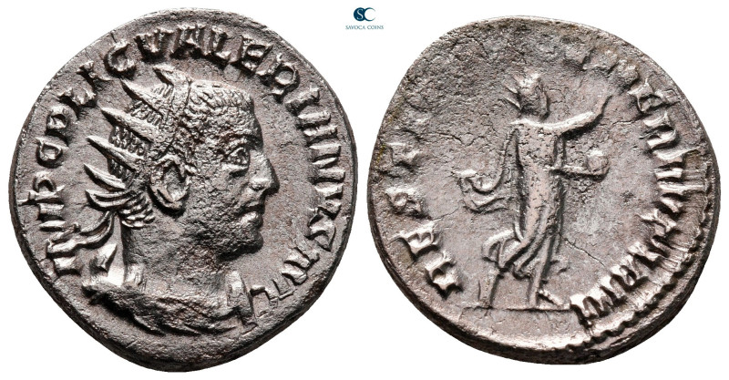 Valerian I AD 253-260. Samosata or Antioch
Billon Antoninianus

22 mm, 4,30 g...