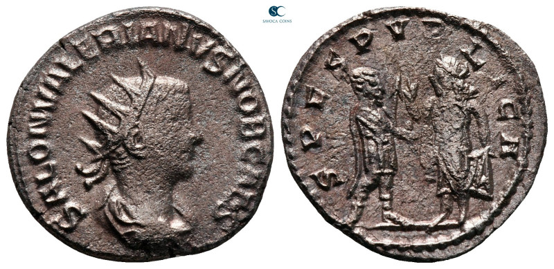 Saloninus, as Caesar AD 258-260. Samosata
Billon Antoninianus

20 mm, 3,48 g...