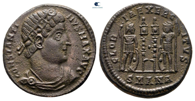 Constantine I the Great AD 306-337. Antioch
Follis Æ

17 mm, 2,68 g



ve...