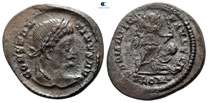 Constantine I the Great AD 306-337. Londinium
Follis Æ

22 mm, 2,88 g



...