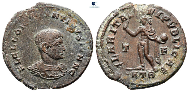 Constantine II, as Caesar AD 317-337. Treveri
Follis Æ

21 mm, 2,76 g



...