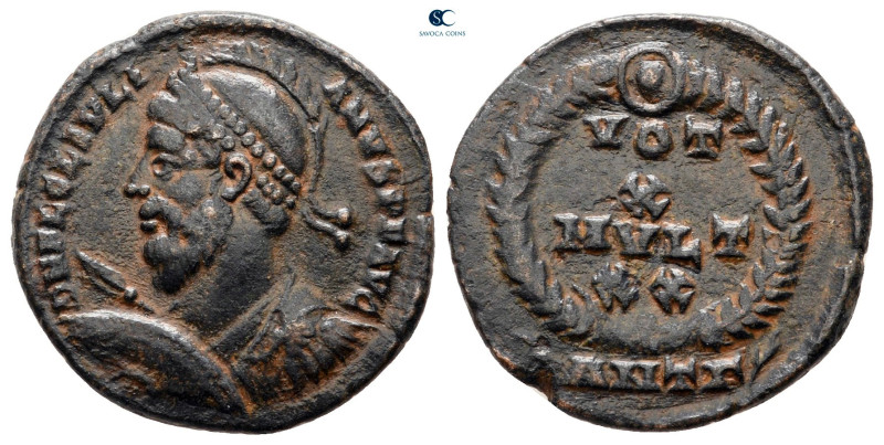 Julian II Apostate AD 360-363. Antioch
Follis Æ

19 mm, 3,16 g



very fi...