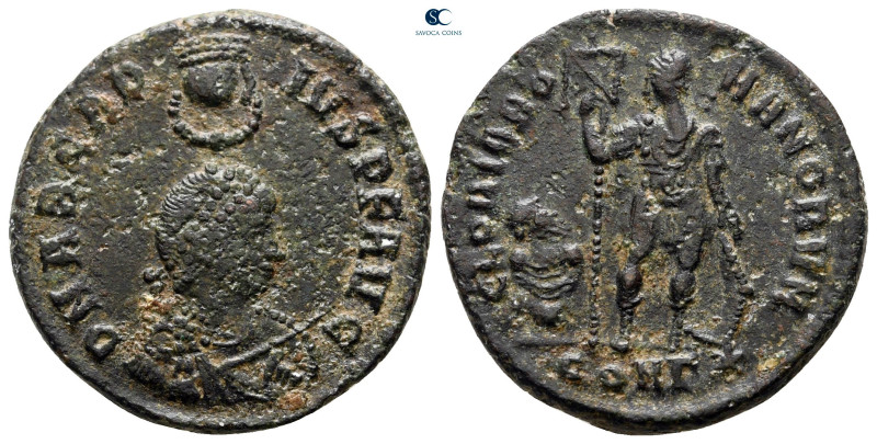 Arcadius AD 383-408. Constantinople
Follis Æ

23 mm, 5,66 g



nearly ver...