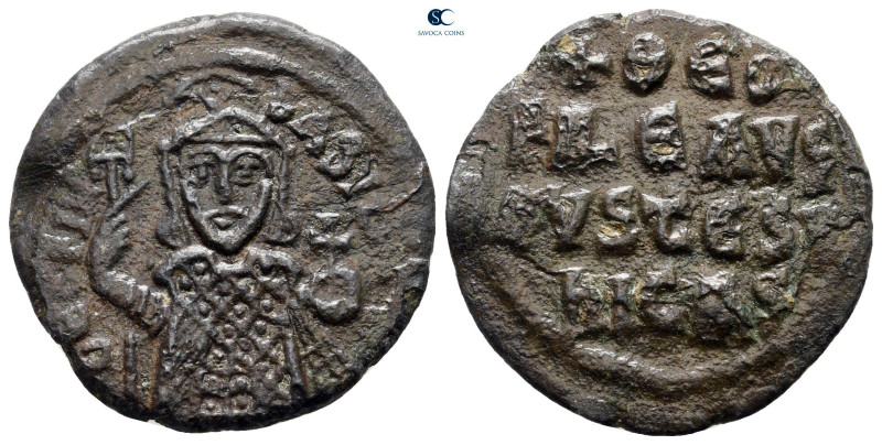 Theophilus AD 829-842. Constantinople
Follis Æ

22 mm, 3,88 g



very fin...