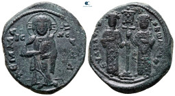 Constantine X Ducas and Eudocia AD 1059-1067. Constantinople. Follis Æ
