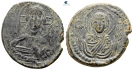 Romanus IV Diogenes AD 1068-1071. Constantinople. Anonymous Follis Æ