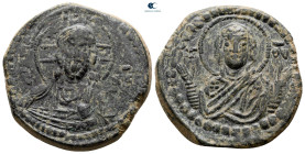 Romanus IV Diogenes AD 1068-1071. Constantinople. Anonymous Follis Æ