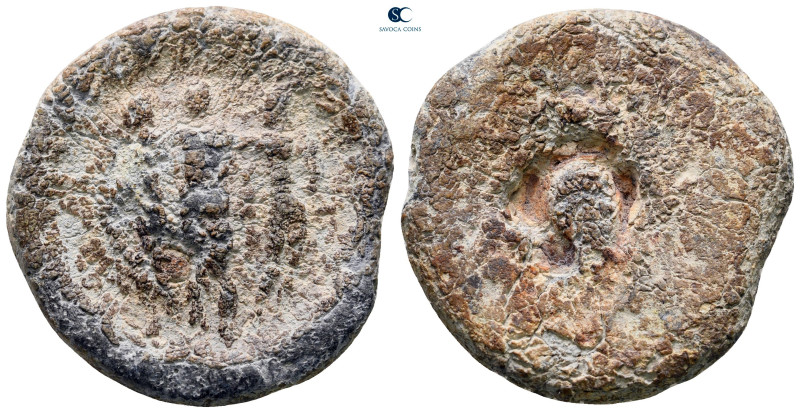 Greek. Tessera Pb

31 mm, 18,69 g

fine