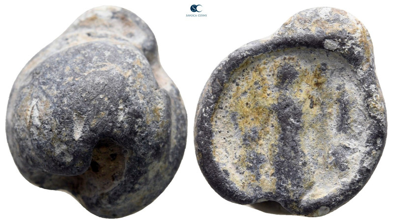 Roman. Plomb Pb

18 mm, 10,84 g

fine