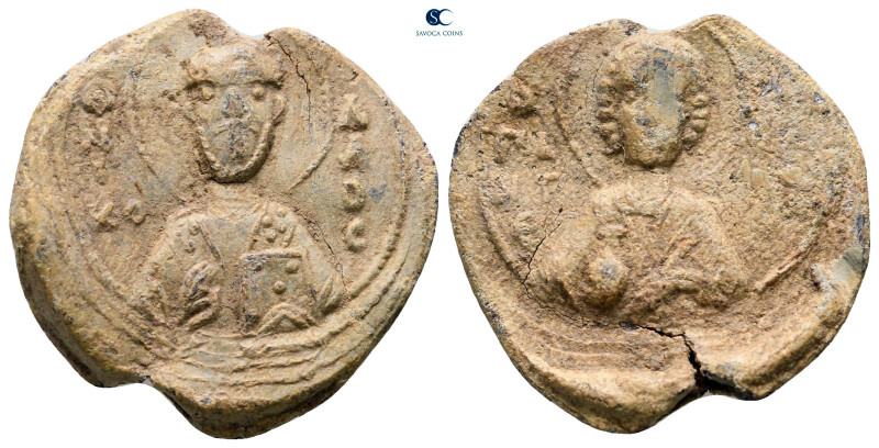 Byzantine. Seal Pb

22 mm, 5,11 g

very fine