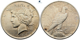 USA.  AD 1922. 1 Dollar