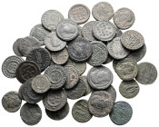 Lot of ca. 49 late roman bronze coins / SOLD AS SEEN, NO RETURN!
very fine