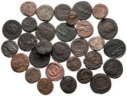Lot of ca. 30 late roman bronze coins / SOLD AS SEEN, NO RETURN!
very fine