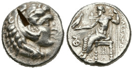 Greek
KINGS of MACEDON. Alexander III the Great (336-323 BC). Lifetime issue of Babylon, ca. 325-323 BC.
AR tetradrachm (24.9mm 17.19g)
Obv: Head o...