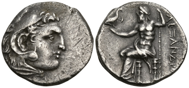 Greek
KINGS of MACEDON. Alexander III 'the Great' (336-323 BC).
AR Drachm (17....