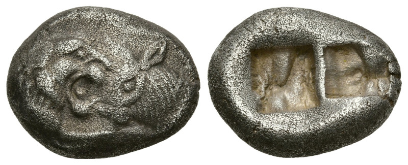 Greek
KINGS of LYDIA. Kroisos (circa 560-546 BC). Sardes
AR Siglos (13.6mm 5.1...