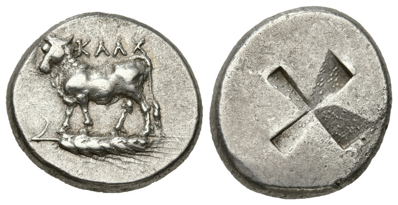 Greek
BITHYNIA. Kalchedon. (Circa 340-320 BC).
AR Siglos (18.06mm 5.34g)
Obv:...