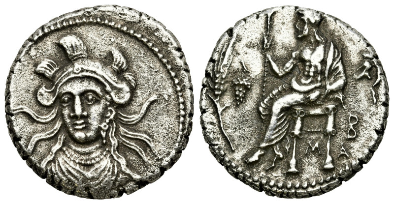 Greek
CILICIA. Mallos. Balakros, Satrap (333-323 BC).
AR Stater (22.9mm 9.97g)...