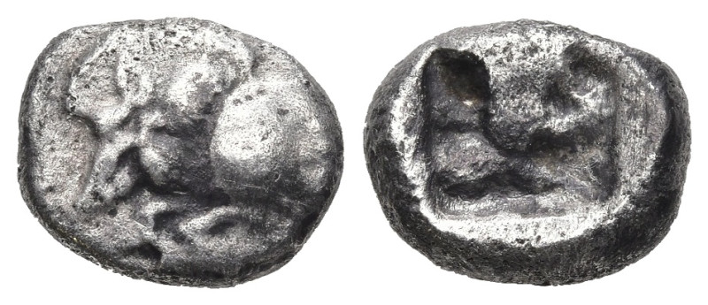 Greek
MACEDON. Stagira(?). Late 6th-early 5th centuries BC.
AR Diobol (10.81mm...