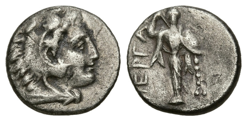 Greek
MYSIA. Pergamon. (Circa 310-282 BC).
AR Diobol (11.3mm 1.29g)
Obv: Head...