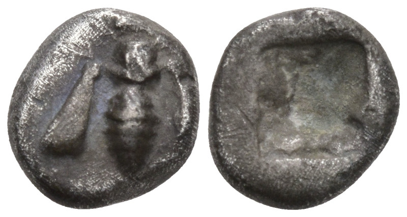 Greek
IONIA. Ephesos. (Circa 550-500 BC).
AR Obol (7.57mm 0.55)
Obv: Bee.
Re...
