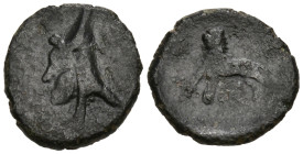 Greek
KINGS of SOPHENE. Arkathiocerta. Mithradates I (150-100 BC).
AE Chalkous (10.9mm 0.75g)
Obv: Diademed head of Mithradates I to left, wearing ...