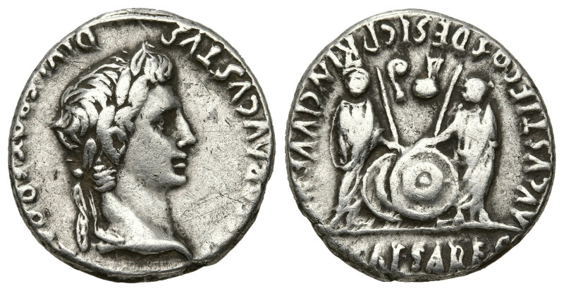 Roman Imperial
Augustus (27 BC-14 AD). Lugdunum.
AR Denarius (18.78mm 3.72g)
...