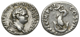 Roman Imperial
Titus (79-81 AD). Rome
AR Denarius (18.31mm 3.28g)
Obv: IMP TITVS CAES VESPASIAN AVG P M. Laureate head of Titus, right.
Rev: TR P ...