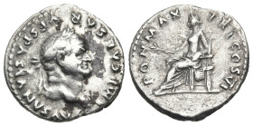 Roman Imperial
Vespasian (69-79 AD). Rome
AR Denarius (19.17mm 3.43g)
Obv: IMP CAESAR VESPASIANVS AVG Laureate head of Vespasian to right.
Rev: PO...