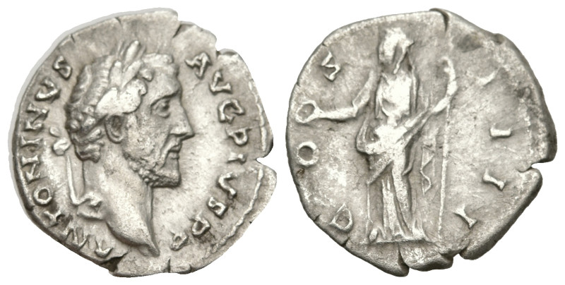 Roman Imperial
Antoninus Pius (138-161 AD). Rome.
AR Denarius (19.6mm 3.06g)
...