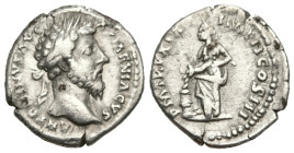 Roman Imperial
Marcus Aurelius (161-180 AD). Rome
AR Denarius (18.4mm 3.03g)
Obv: ANTONINVS AVG ARMENIACVS Laureate head of Marcus Aurelius to righ...