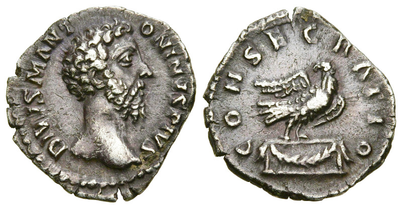 Roman Imperial
Divus Marcus Aurelius (died 180). Rome, struck under Commodus, 1...