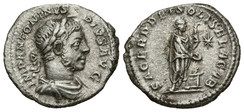 Roman Imperial
Elagabalus (218-222 AD). Rome
AR Denarius (18.4mm 2.56g)
Obv: ...