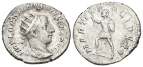 Roman Imperial
Gordian III (238-244 AD). Antioch
AR Antoninianus (22.9mm 3.66g)
Obv: IMP GORDIANVS PIVS FEL AVG. Radiate and cuirassed bust right....