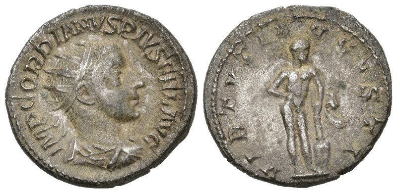 Roman Imperial
Gordian III (238-244). Rome.
AR Antoninianus (21.9mm 4.43g)
Ob...