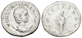 Roman Imperial
Herennia Etruscilla, Augusta (249-251 AD). Rome.
AR Antoninianus (23.3mm 3.22g)
Obv: HER ETRVSCILLA AVG.Diademed and draped bust rig...