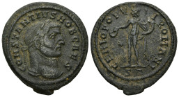 Roman Imperial
Constantius I, Caesar (293-305 AD). Ticinum.
AE Follis (26.2mm 10.64g)
Obv: CONSTANTIVS NOB CAES. Laureate head right.
Rev: GENIO P...