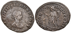 Roman Imperial
Licinius II, Caesar (317-324 AD). Aquileia.
AE Follis (19.7mm 3.04g)
Obv: LICINIVS IVN NOB CAES. Laureate and cuirassed bust right....