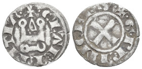 World
CRUSADERS. Principality of Achaea. Guillaume II de Villehardouin (1246-1278 AD).
BI Denier Tournois (17.99mm 0.63g)
Obv: +G• PRINCEPS around ...