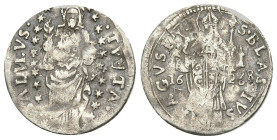 World
CROATIA. Republic of Ragusa (Dubrovnik). (1628 AD).
AR Silver (17.97mm 3.05g)