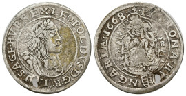 World
AUSTRIA. Leopold I (1657-1705 AD)
VI Kreuzer 1668 (25.93mm 3.02g)