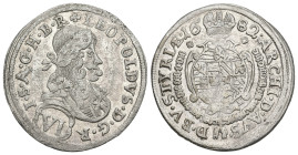 World
AUSTRIA. Leopold I (1657-1705 AD).
VI Kreuzer 1682 (26.06mm 3.08g)