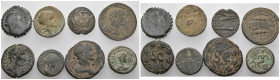 8 pieces mixed coins / SOLD AS SEEN, NO RETURN!