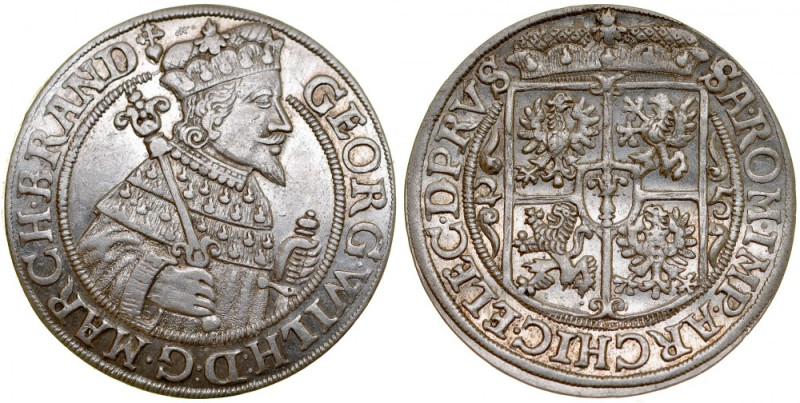 Prusy Książęce, Jerzy Wilhelm 1619-1640, Ort 1625, Królewiec. Kop. 3921, Shatali...