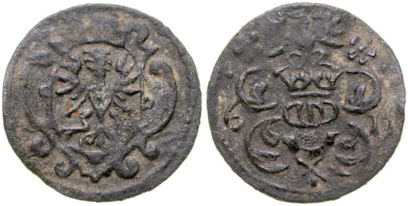 Śląsk, Księstwo Cieszyńskie, Adam Wacław 1579-1617, Ternar 1611, Skoczów. Kop. 5...