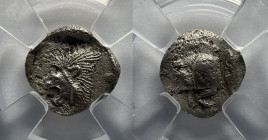 MYSIA, Kyzikos AR 1/2 Obol ca 480-400 BC