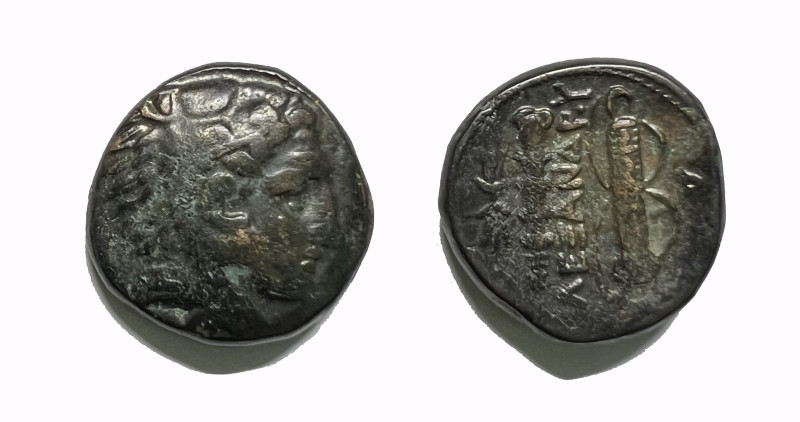 Kingdom of Macedon, Alexander III.
Uncertain mint in Macedon, 336-323 BC. Æ19, 6...