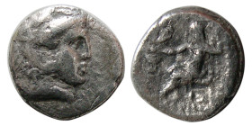 KINGDOM of MACEDON, Alexander III. 336-323 BC. AR Obol.