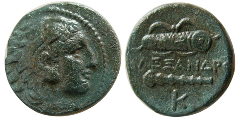 KINGS of MACEDON. Alexander III. 336-323 BC. Æ Unit (5.33 gm; 19 mm). Uncertain ...