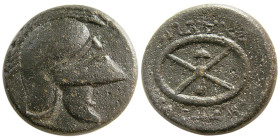 THRACE, Mesembria. 450-350 BC. Æ. Scarce.